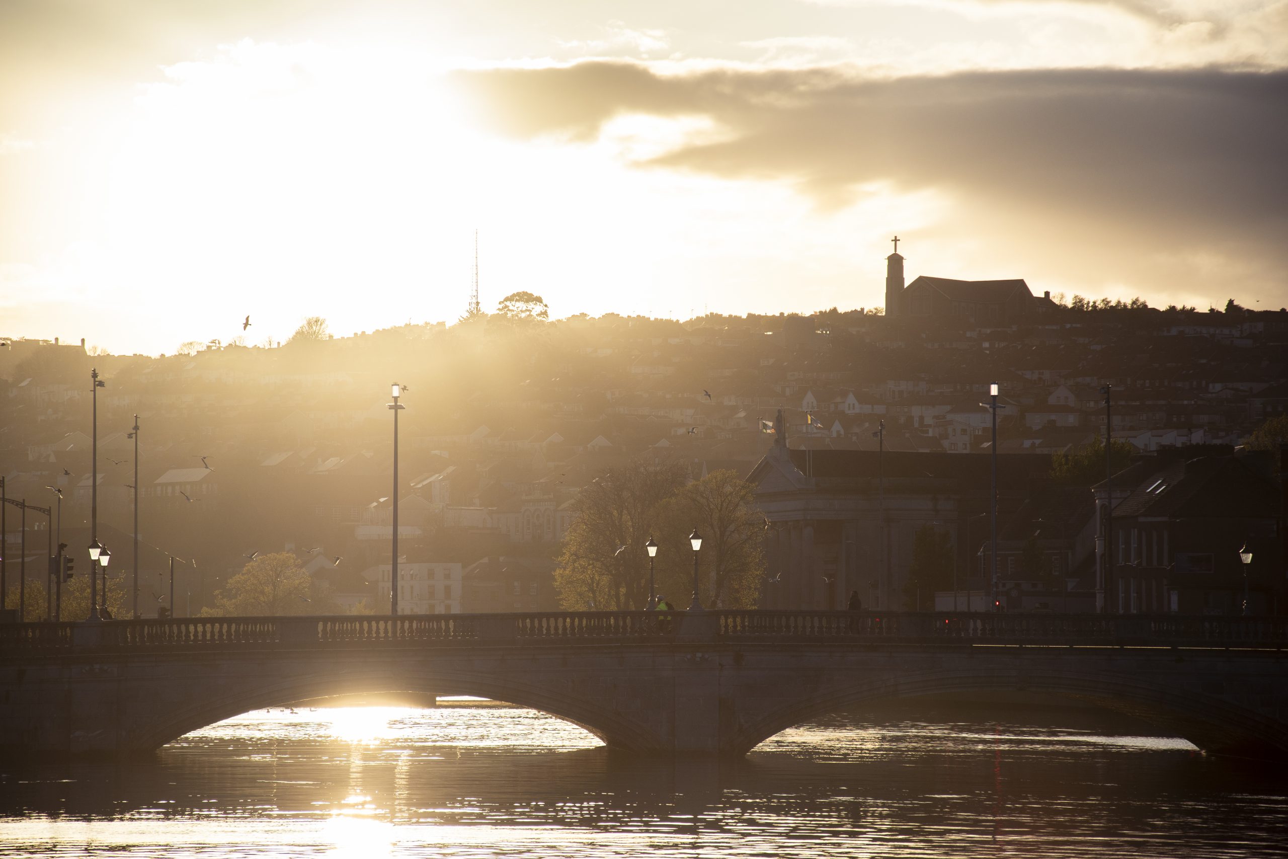 cork sunset